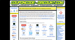 Desktop Screenshot of couponcode-discount.com